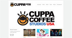 Desktop Screenshot of cuppacoffee.com